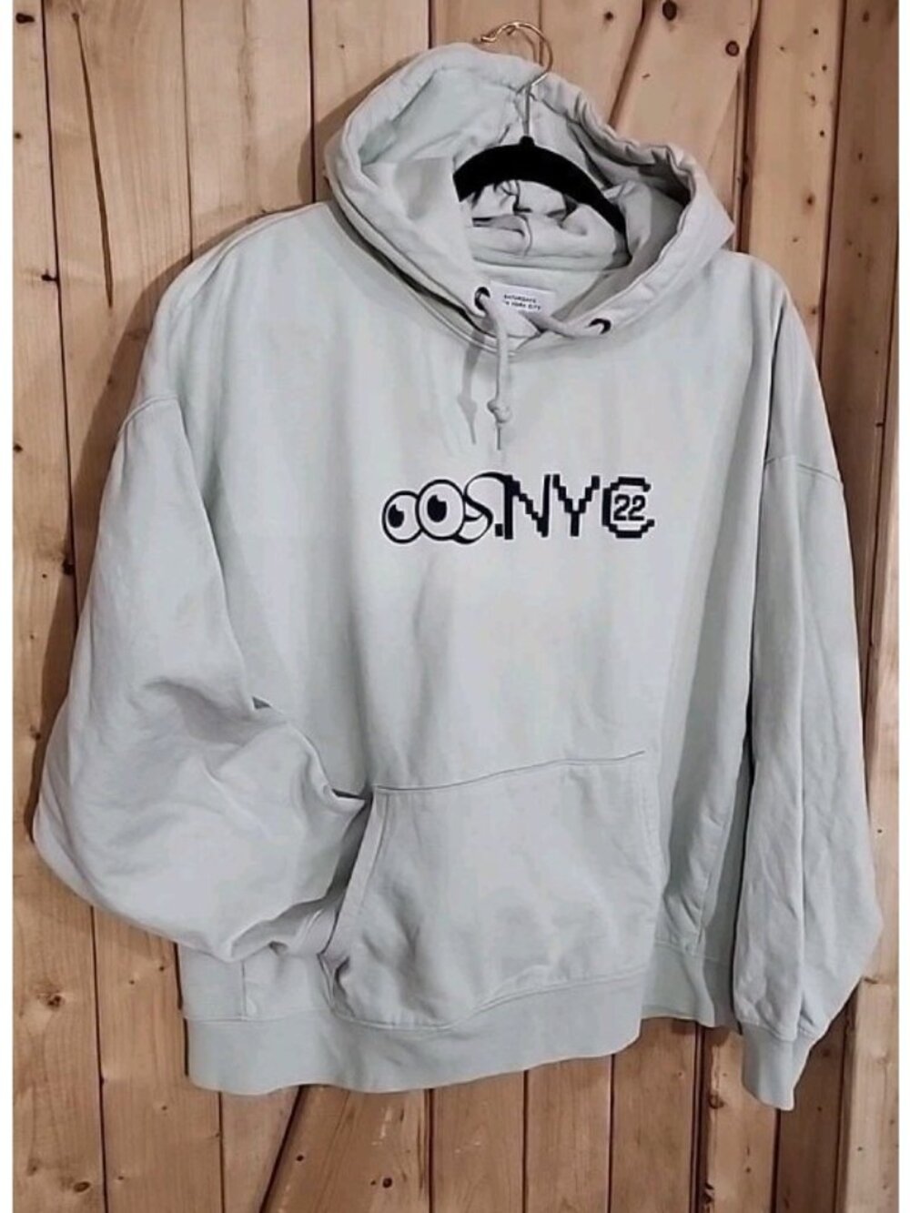 Saturdays New York City EMOJI SNYC Heavy Duty Thick Hoodie Sweatshirt Sz LARGE